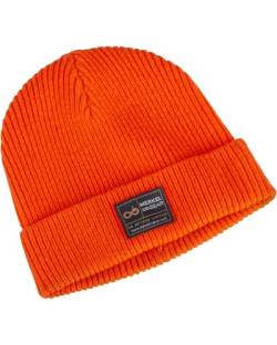 Merkel GEAR Merino-Wool-Beanie WNTR Weiche Wollmütze aus Merinowolle (Orange) von Merkel Gear