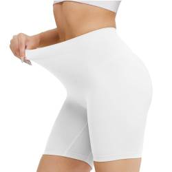 Merlvida Bauchweg Unterhose Damen Hohe Taille Miederhose Bauchkontrolle Nahtlose Bauch Weg Unterwäsche Shapewear Figurformende Leggings Unter Kleid Rock Stark Formende Shorts Kurze Hose von Merlvida