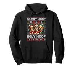 Beagle Christmas Tree Lights Decorations Dog Lover Xmas Pullover Hoodie von Merry Christmas Lights Matching Family Xmas Pajama