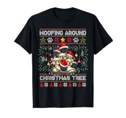 French Bulldog Christmas Tree Decorations Dog Lover Xmas T-Shirt von Merry Christmas Lights Matching Family Xmas Pajama