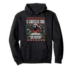 Newfoundland Christmas Tree Decorations Dog Lover Xmas Pullover Hoodie von Merry Christmas Lights Men Women Kids Xmas Pajama