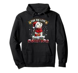 West Highland White Terrier Christmas Decorations Dog Lover Pullover Hoodie von Merry Christmas Lights Men Women Kids Xmas Pajama