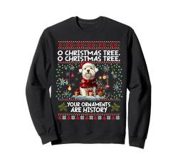 West Highland White Terrier Christmas Decorations Dog Lover Sweatshirt von Merry Christmas Lights Men Women Kids Xmas Pajama