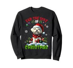 West Highland White Terrier Christmas Decorations Dog Lover Sweatshirt von Merry Christmas Lights Men Women Kids Xmas Pajama