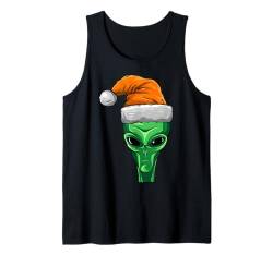 Lustiges Weihnachts-Alien - Hässlicher Weihnachtspullover - Alien Face Tank Top von Merry Christmas - Ugly christmas alien sweater