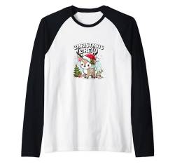 Christmas Crew niedliches Frauen Männer Frohe Weihnachten Raglan von Merry Christmas and Cute Christmas