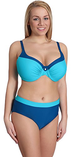 Merry Style Damen Bikini Set P190-65TSG (Muster-4, Cup 80 C/Unterteil 40) von Merry Style