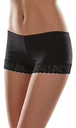 Merry Style Damen Boxershorts MSGAB55 (Schwarz, 38 (Herstellergröße: M)) von Merry Style