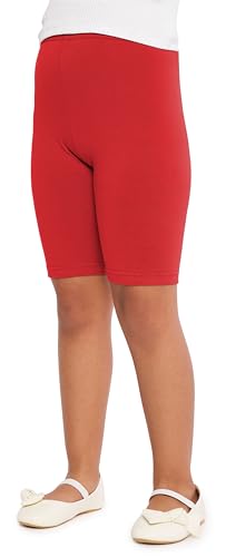 Merry Style Mädchen Kurze Leggings aus Baumwolle MS10-227 (Rot, 128 cm) von Merry Style