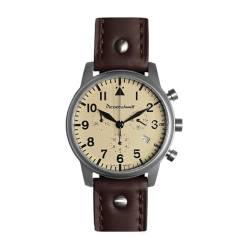 Messerschmitt Herren-Chronograph für Flieger Braun ME-4544-BL von Messerschmitt