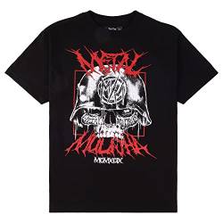 Metal Mulisha Herren T-Shirt Head Banger, Schwarz, 4X-Groß von Metal Mulisha