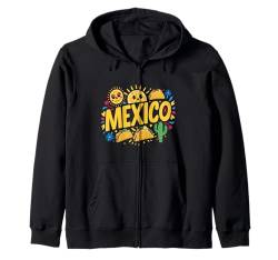 Mexiko Urlaub Taco Lover Mexikanisches Festival Kapuzenjacke von Mexiko Reise outfit für Men & Women