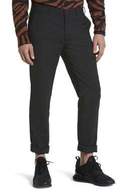 Meyer M5Regular Fit Chino anthrazit, Einfarbig von Meyer