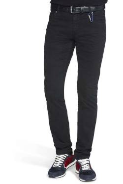 Meyer M5Slim Fit Hose navy, Einfarbig von Meyer