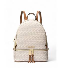 Michael Kors für Damen. 30S7GEZB1B Rhea mittelgroßer beiger Rucksack (OSFA), Lässig, Synthetisch von Michael Kors