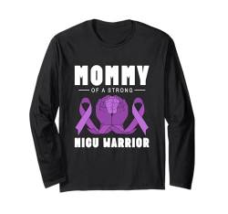 Mommy Of NICU Warrior Micro Preemie Mom Frühchen Baby Langarmshirt von Micro Preemie Awareness Gifts