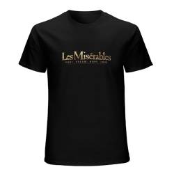 Les Miserables T-Shirt Mens Balck Tees Unisex Shirt XL von MidiLiQa