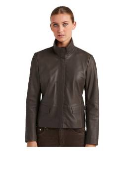 MILESTONE Damen Lederjacke Brenda braun Nappaleder unifarben von Milestone