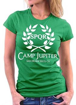 Camp Jupiter woman T-shirt, Größe M, Kellygreen von Million Nation