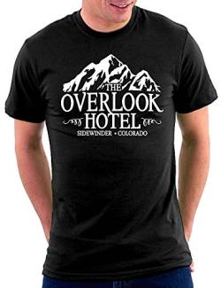 Shining Overlook Hotel T-shirt, Größe M, Schwarz von Million Nation