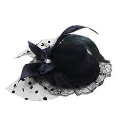 Fascinator mit Schleife für Damen, Spitze, ausgefallener Fascinator für Partys von MinnowXY