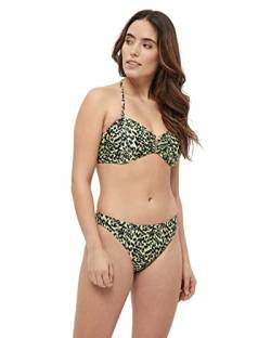 Minus Damen Bikinioberteil Cilia Bikini, 6023P YELLOW LEO PR, XXL von Minus