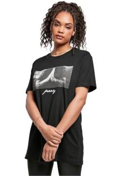 Mister Tee Damen Ladies Pray Tee XL Black von Mister Tee