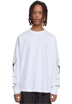 Mister Tee Herren Collection Cut on Longsleeve XS White von Mister Tee