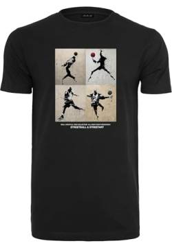 Mister Tee Herren T-Shirt Ball Lifesytle Tee, Graphic T-Shirt für Männer, Print T-Shirt, Streetwear von Mister Tee