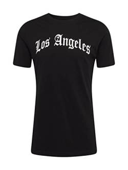 Mister Tee Herren Los Angeles Wording Tee L Black von Mister Tee