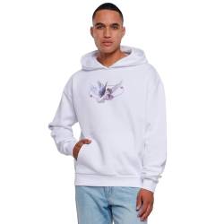 Mister Tee Herren MT2476-Vive La Liberte Oversize Hoody Kapuzenpullover, White, S von Mister Tee