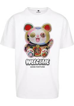 Mister Tee Herren Welcome Cat Heavy Oversize Tee XXL White von Mister Tee