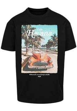 Mister Tee Unisex Havana Vibe Oversize Tee XS Black von Mister Tee