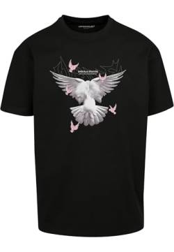 Mister Tee Unisex MT2738-Doves Oversize Tee T-Shirt, Black, S von Mister Tee