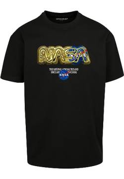 Mister Tee Unisex MT2739-Nasa HQ Oversize Tee T-Shirt, Black, S von Mister Tee