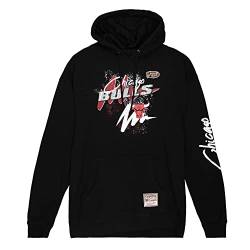 Mitchell & Ness NBA Hyper Hoops Hoodie (M, Chicago Bulls) von Mitchell & Ness