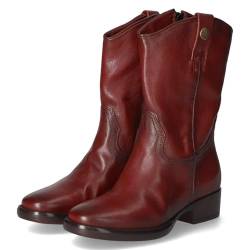 Mjus Damen Westernstiefeletten Vinaccia CHIC Rot Glattleder, Größe:39, Farbauswahl:rot von Mjus