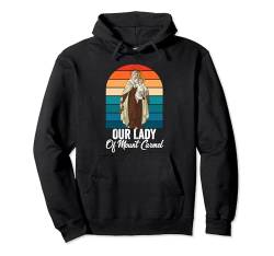 Unsere Liebe Frau vom Berg Karmel, marianisch-katholisch Pullover Hoodie von Modern Day Catholic Designs