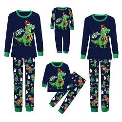 MoneRffi Weihnachts Pyjama Familie Set,Matching Christmas Pyjama Couples Set,Weihnachtspyjama Familie Outfit Weihnachten Schlafanzug für Damen Herren Kinder(Christmas-27,Damen,M) von MoneRffi