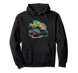 Cartoon Monster Truck Halloween Kinder Jungen Kleinkind Pullover Hoodie von Monster Truck Gifts for Kids Boys & Toddlers