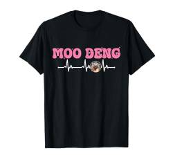 Moo Deng Baby Pygmy Hippo T-Shirt von Moo-Deng Hippo Meme Funny cute Hippopotamus Thai