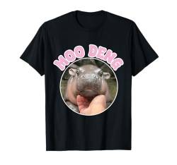 Moo Deng Baby Pygmy Hippo T-Shirt von Moo-Deng Hippo Meme Funny cute Hippopotamus Thai