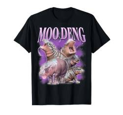 Baby Nilpferd Moo Deng T-Shirt von Moo Deng Hippo Meme