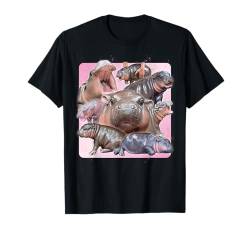 Moo Deng Baby Nilpferd T-Shirt von Moo Deng Hippo Meme