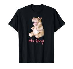 Niedliches Moo Deng Nilpferd T-Shirt von Moo Deng Hippo Zoo Trip