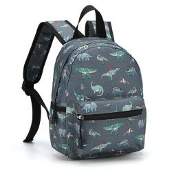 Morbuy Kinder Schule Rucksack Mädchen Jungen, Karikatur Druck Handtaschen-Rucksack für Arbeit Business Reisen, Wasserdicht Schulrucksack Lehrertasche für Herren Damen (dunkelgrau) von Morbuy