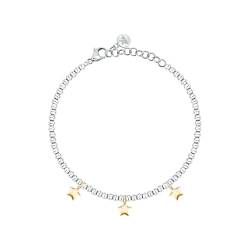 Morellato Damen-Stahlarmband mit Sternen, Perlen, TALISMANI-Kollektion, Lehrergeschenk SAIX26 von Morellato
