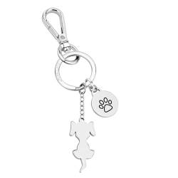 Morellato Schlüsselanhänger aus Stahl, Kollektion Forever, Hund – SD0610 von Morellato