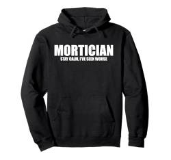 Mortician Bestattungsregisseur Bestattungsunternehmer lustiger Sarkasmus-Witz Pullover Hoodie von Mortician funeral director undertakers designs