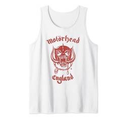 Motörhead – Warpig England Red Tank Top von Motörhead Official